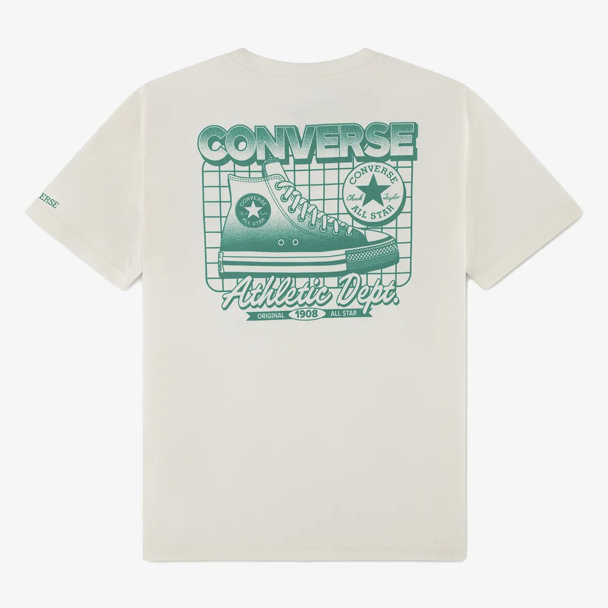 CONVERSE T-Shirt CNVB FRONTBACK RETRO SNKR TEE