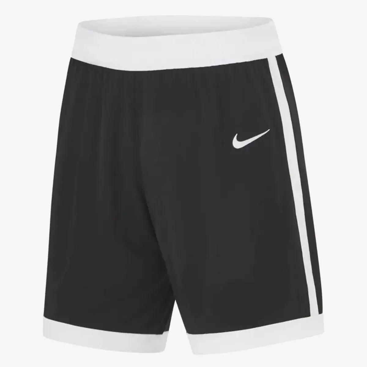 NIKE Kratke hlače Y NK TM25 BB STK SHORT-BLACK/WHITE 