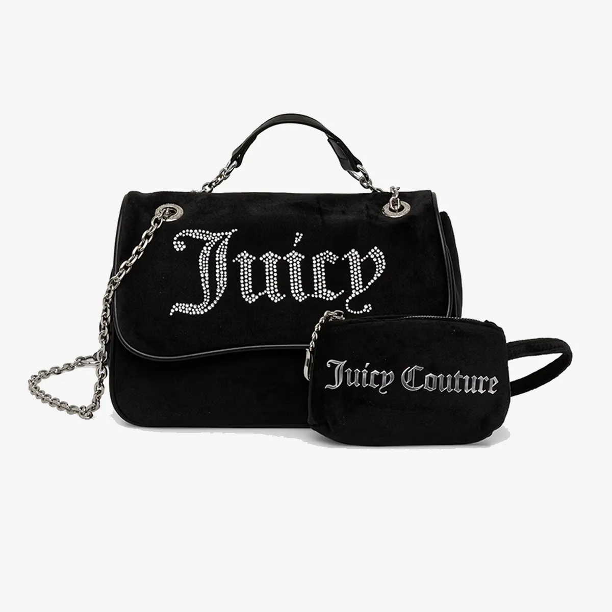 JUICY COUTURE Torba KIMBERLY CROSSBODY POLYESTER/PU Black