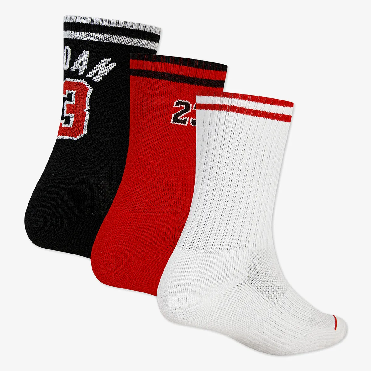 JORDAN Čarape JHB JORDAN VARSITY JERSEY 3PK
