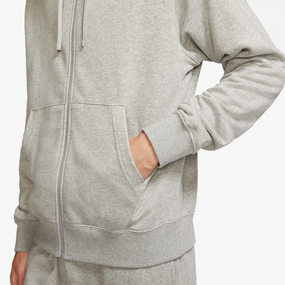 NIKE Majica s kapuljačom s patentom M NSW CLUB HOODIE FZ FT 