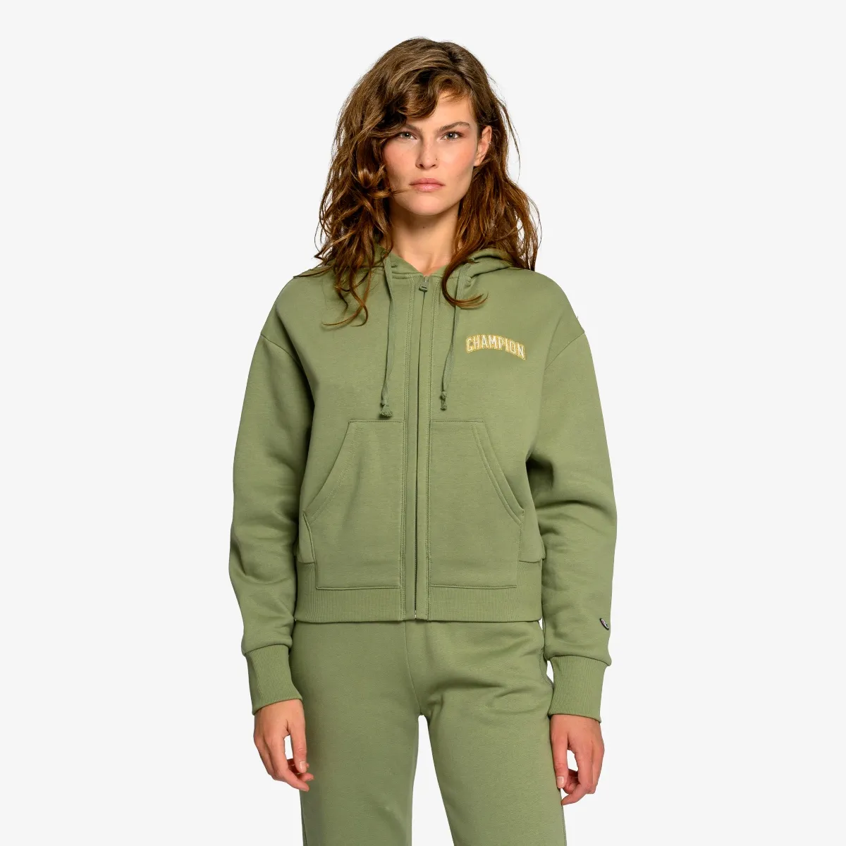 CHAMPION Majica s kapuljačom s patentom RETRO SPORT FULL ZIP HOODY 