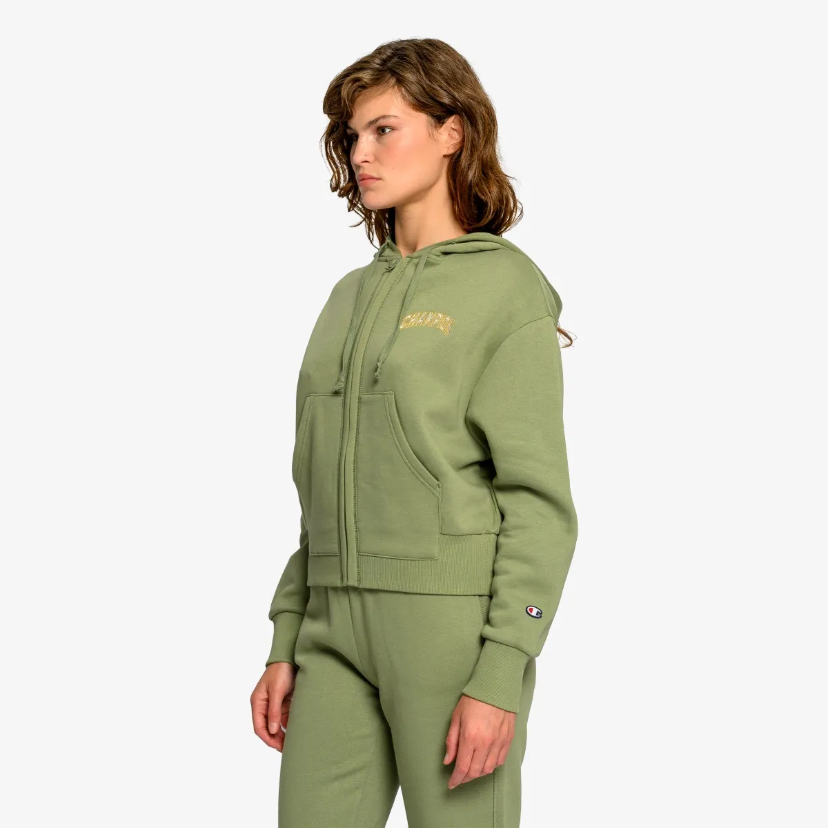 CHAMPION Majica s kapuljačom s patentom RETRO SPORT FULL ZIP HOODY