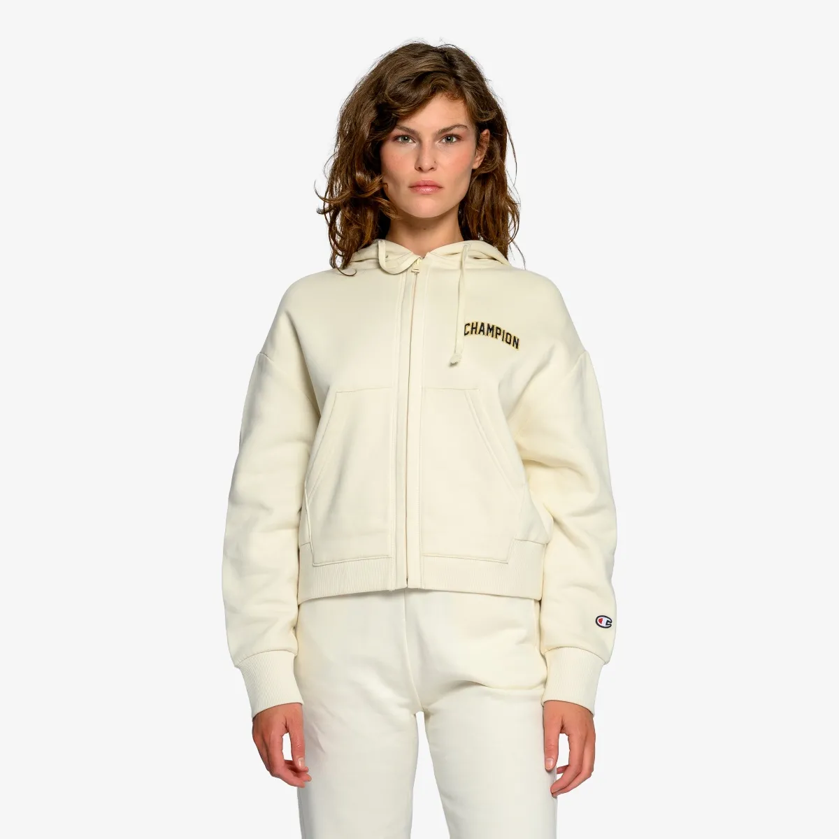 CHAMPION Majica s kapuljačom s patentom RETRO SPORT FULL ZIP HOODY 
