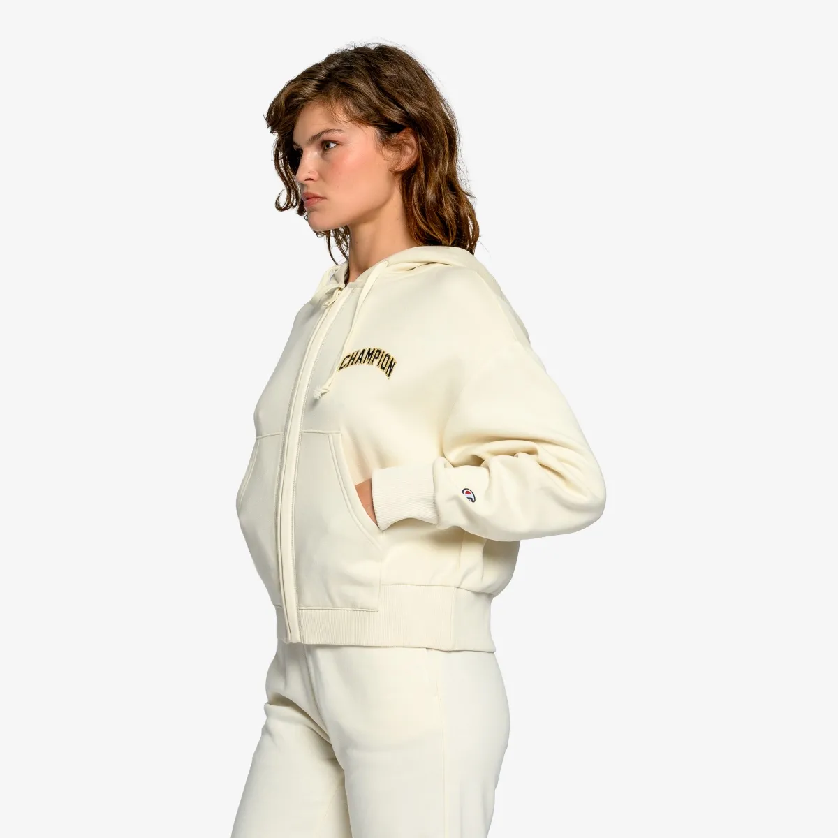 CHAMPION Majica s kapuljačom s patentom RETRO SPORT FULL ZIP HOODY