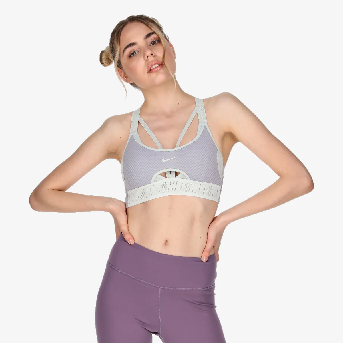 NIKE Sportski grudnjak W NK INDY DFADV BRA 