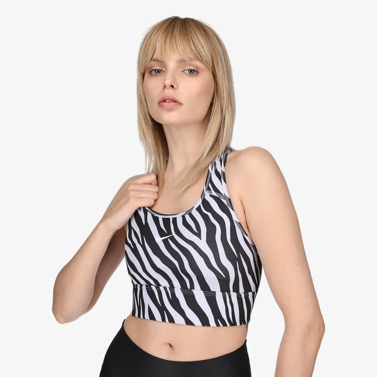 NIKE Sportski grudnjak NIKE SWOOSH ICONCLASH BRA SP21 