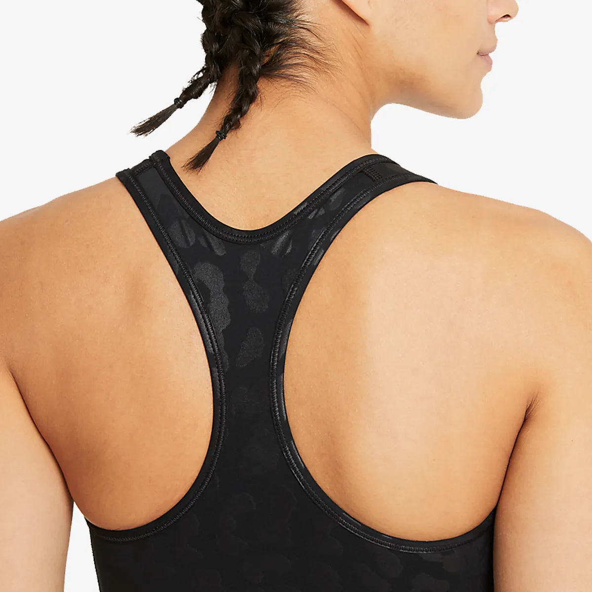 NIKE Sportski grudnjak W NP DF SWSH LEPARD SHINE BRA 
