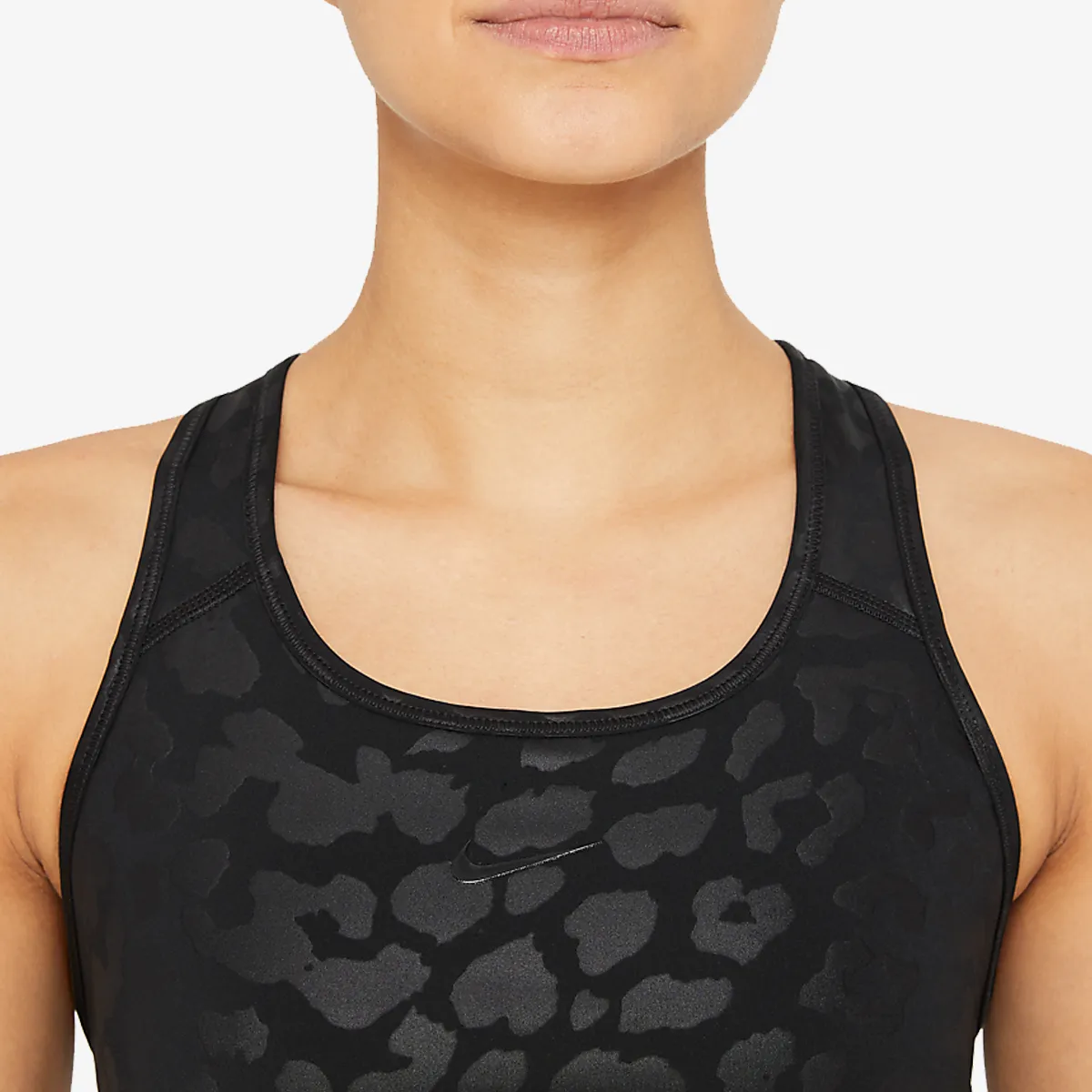 NIKE Sportski grudnjak W NP DF SWSH LEPARD SHINE BRA 