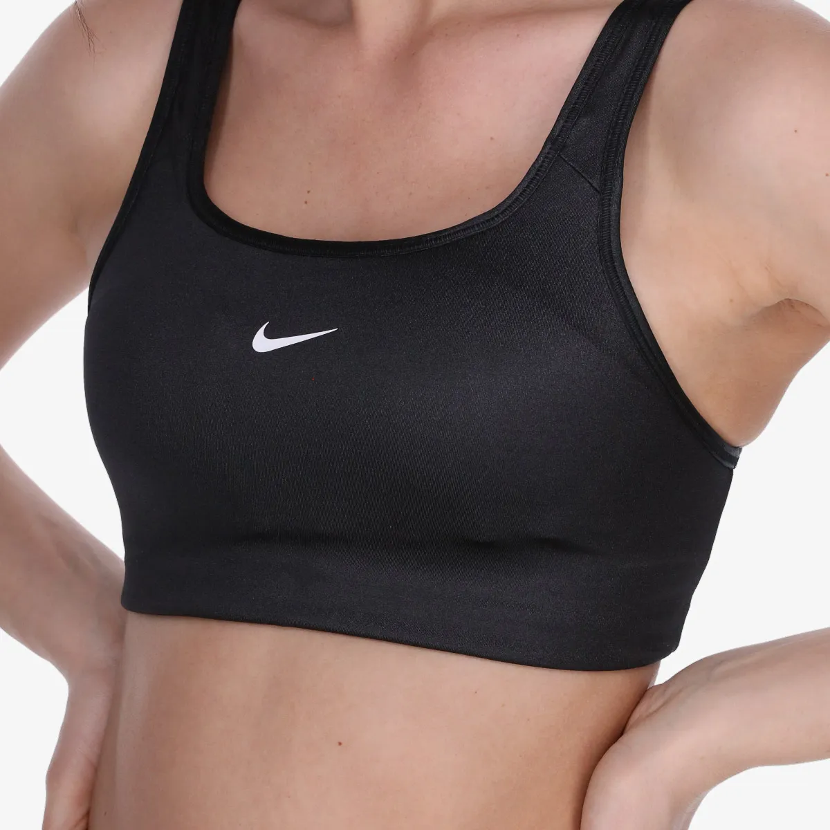 NIKE Sportski grudnjak W NK DF SWSH SHINE BRA 