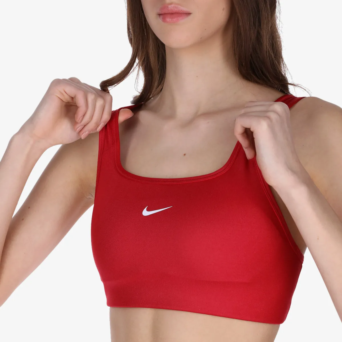 NIKE Sportski grudnjak W NK DF SWSH SHINE BRA 