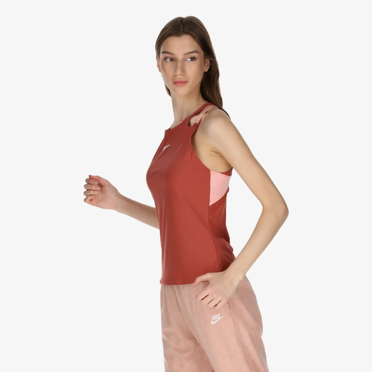 NIKE Top i majica bez rukava W NKCT DF ADVNTG TANK NVLTY 6M 