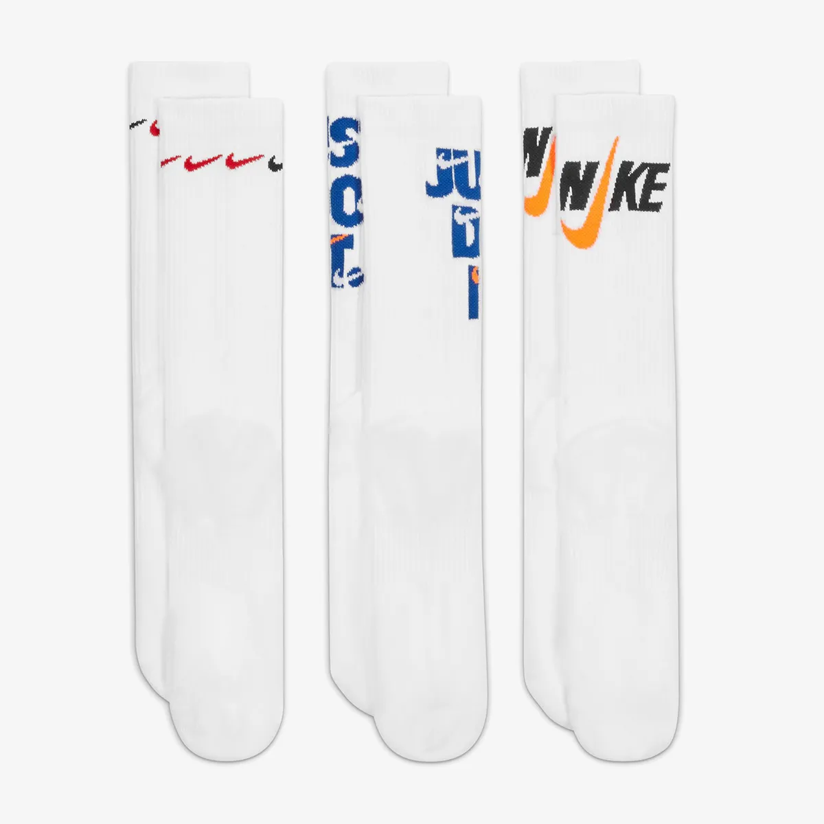 NIKE Čarape U NK EVERYDAY PLUS CUSH CREW 3PR - 144 G 