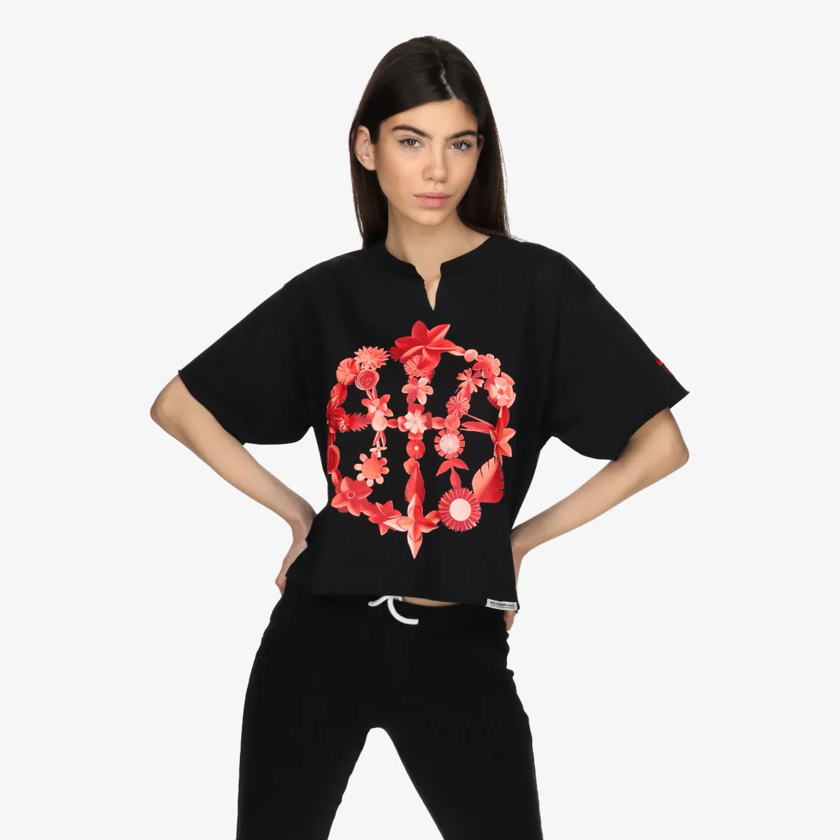NIKE T-Shirt W NK DF CUTOFF SI CREW 