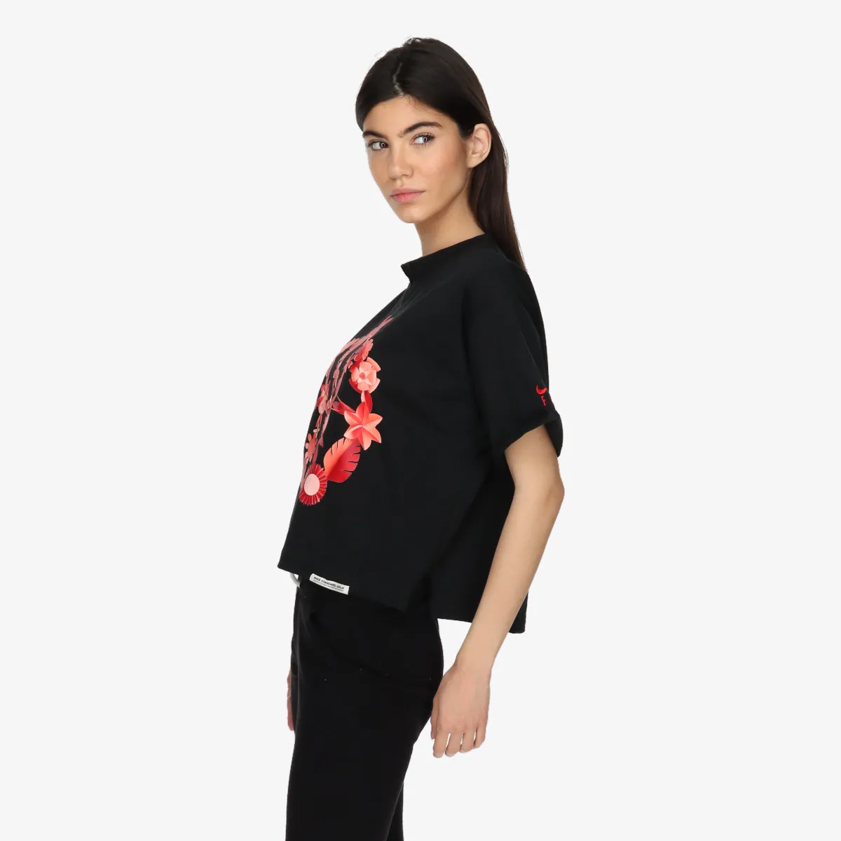 NIKE T-Shirt W NK DF CUTOFF SI CREW 