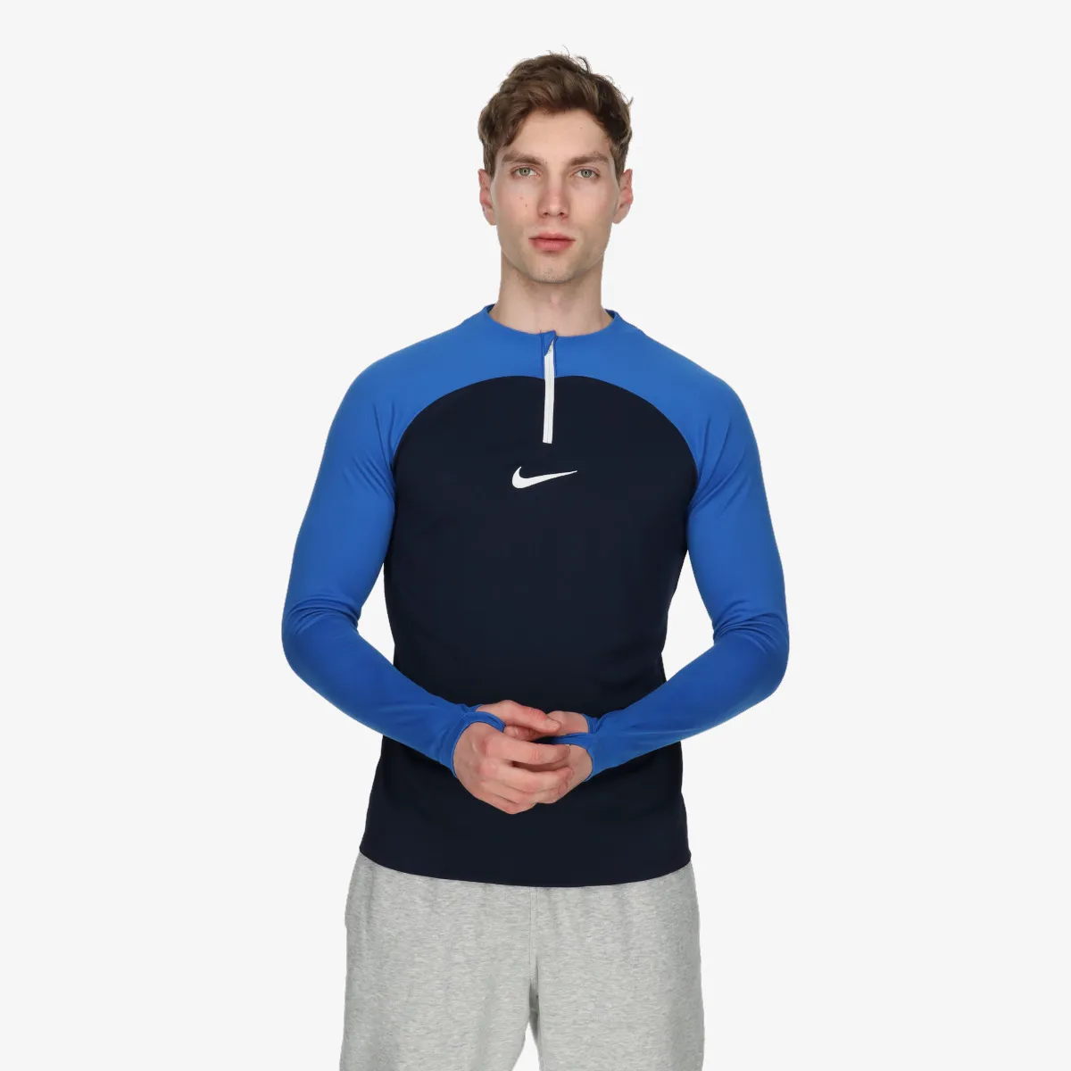 NIKE Majica s polu patentom M NK DF ACDPR DRIL TOP K 