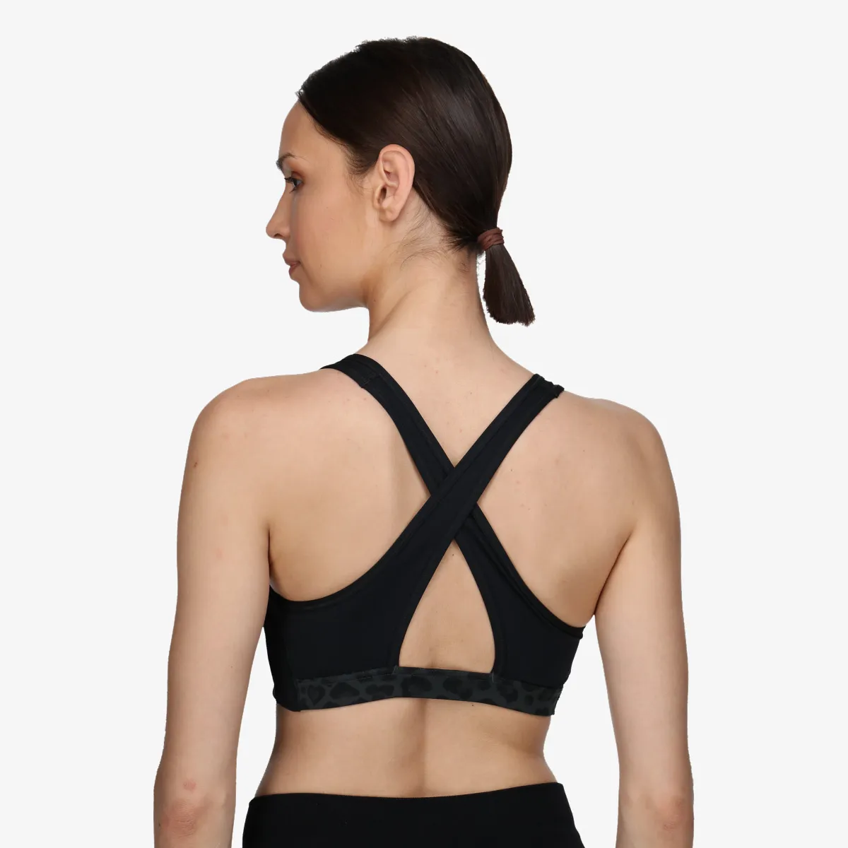 NIKE Sportski grudnjak W NK DF SWSH CRS BK AOP BRA 