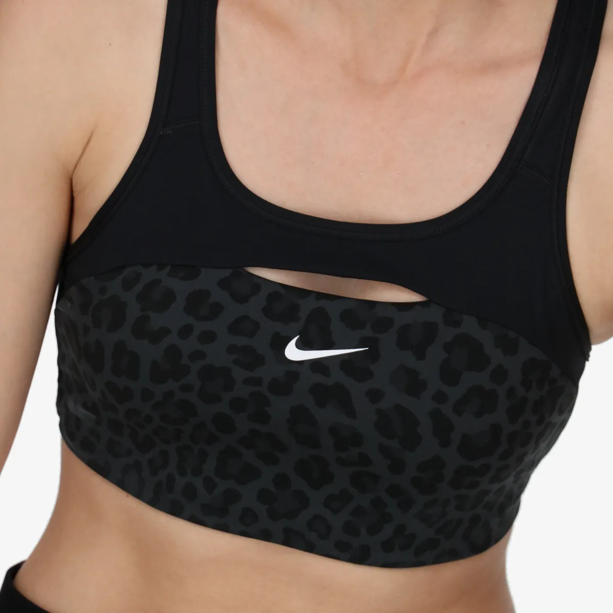 NIKE Sportski grudnjak W NK DF SWSH CRS BK AOP BRA 