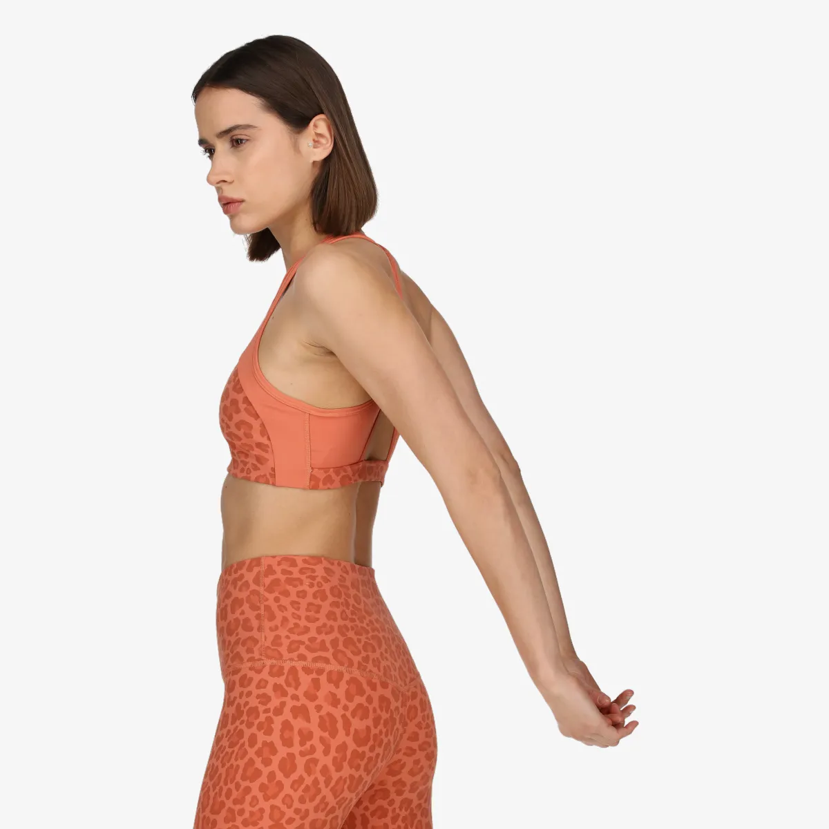 NIKE Sportski grudnjak W NK DF SWSH CRS BK AOP BRA 