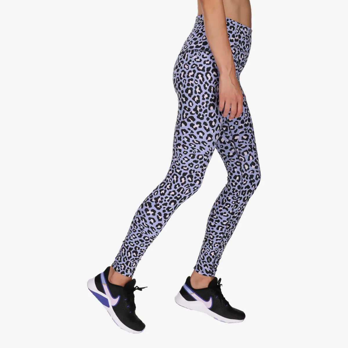 NIKE Tajice W NK ONE DF HR TGHT LEOPARD