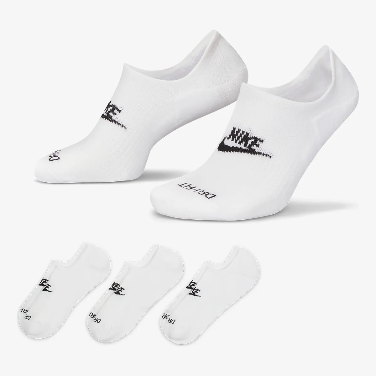 NIKE Čarape U NK EVRYDAY PLUS CUSH FOOTIE 3PR - 144 