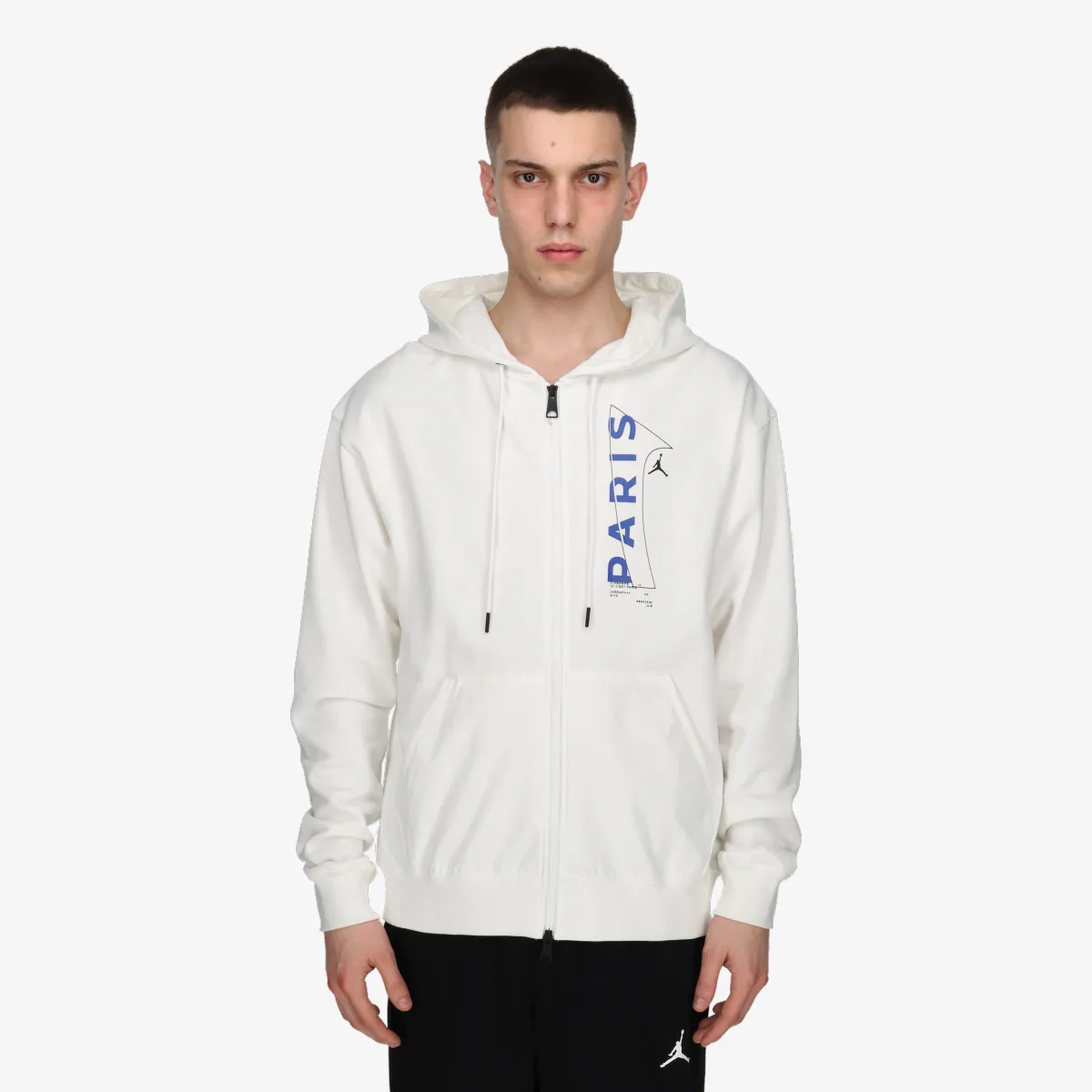 NIKE Majica s kapuljačom s patentom M J PSG FLC FZ 