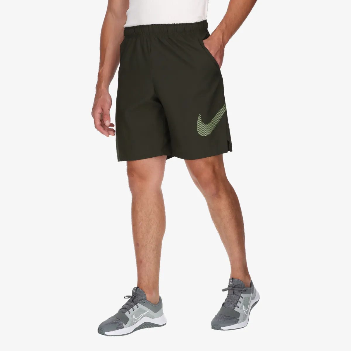 NIKE Kratke hlače M NK DF FLX WVN SHRT 9IN GFX 