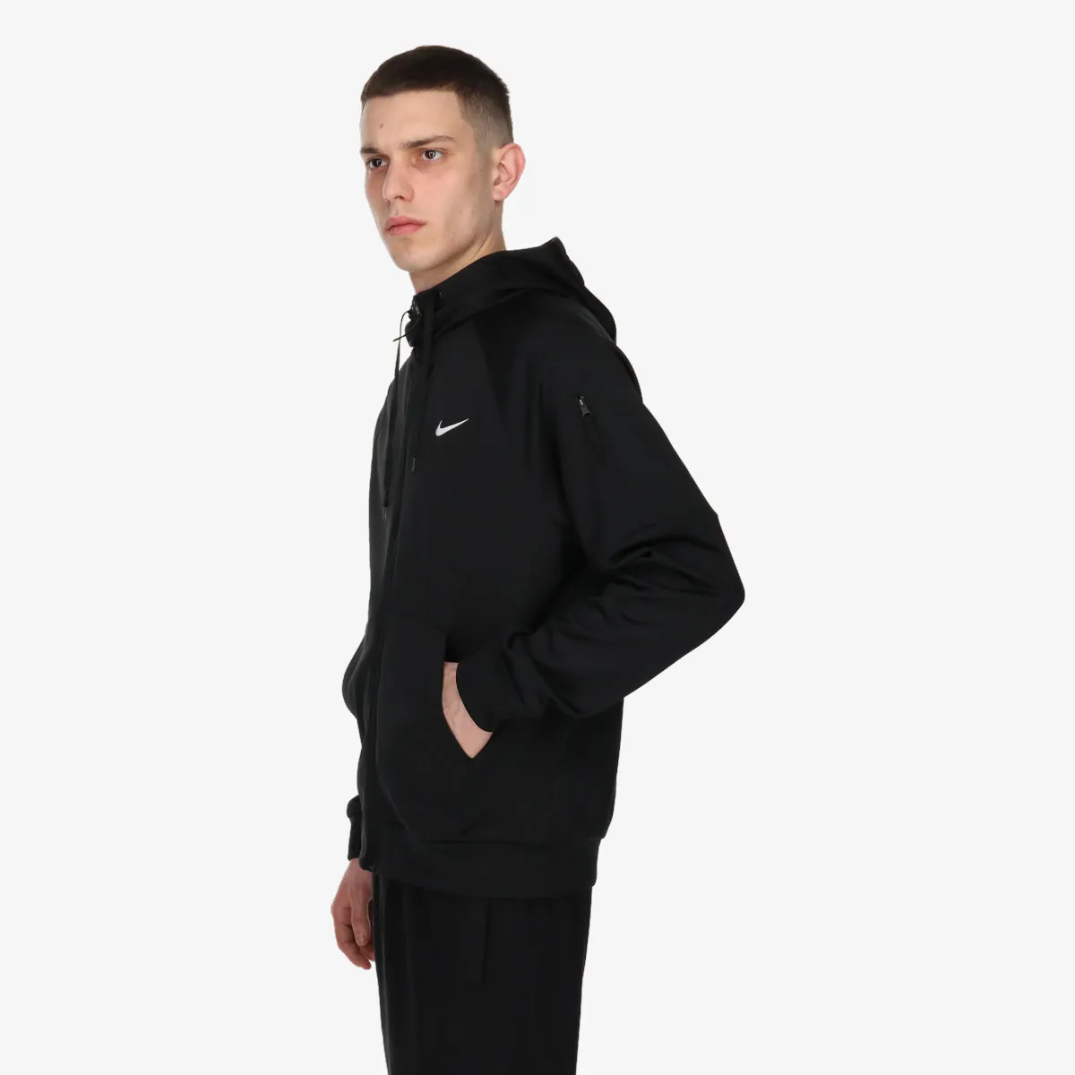 NIKE Majica s kapuljačom s patentom M NK TF HD FZ 