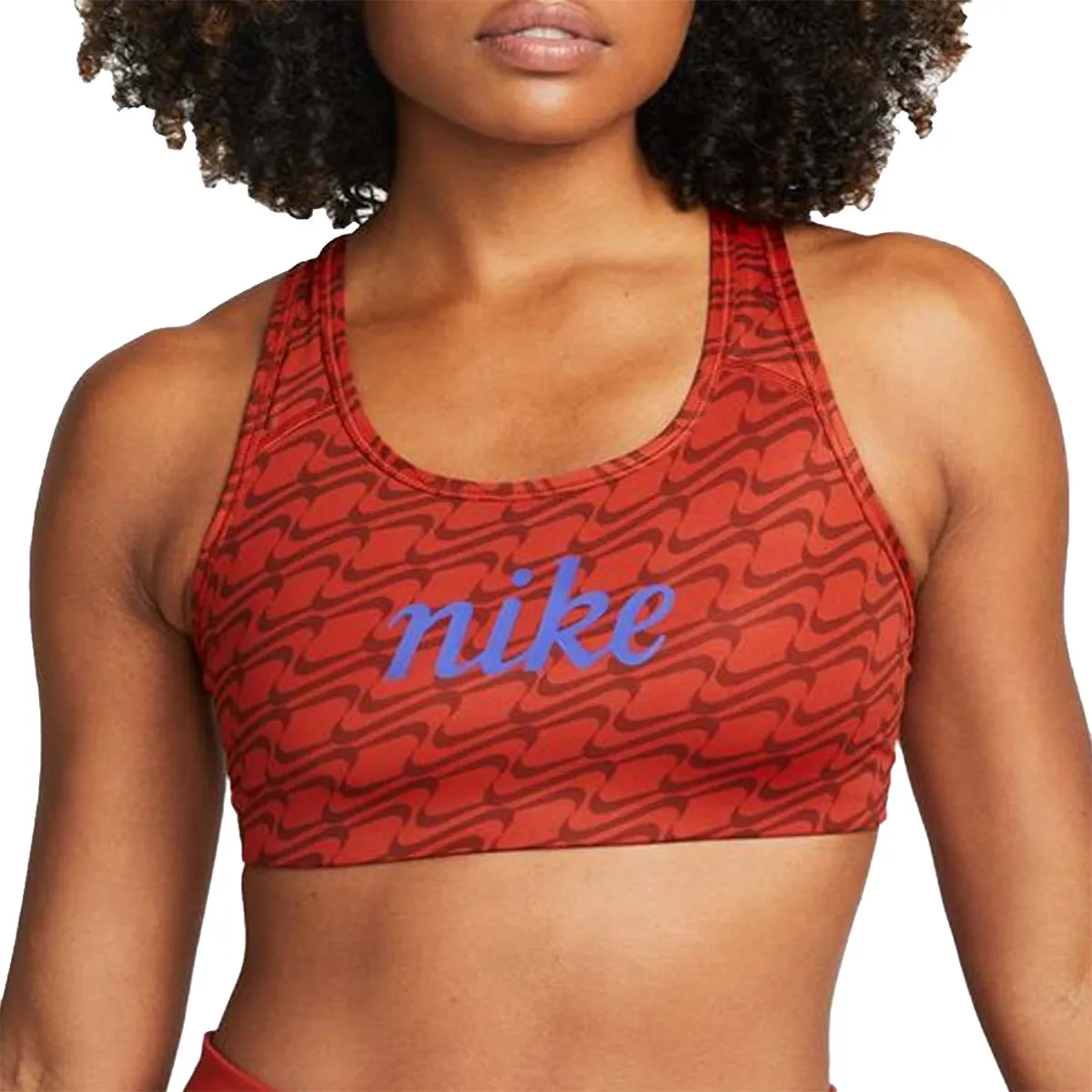 NIKE Sportski grudnjak W NK DF SWSH IC AOP GX BRA 