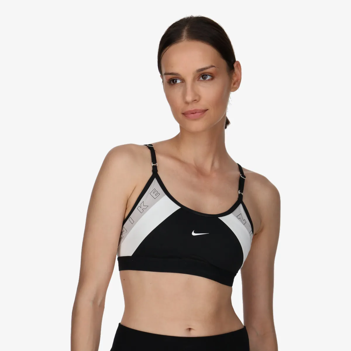 NIKE Sportski grudnjak W NK DF INDY LOGO BRA 6MO 