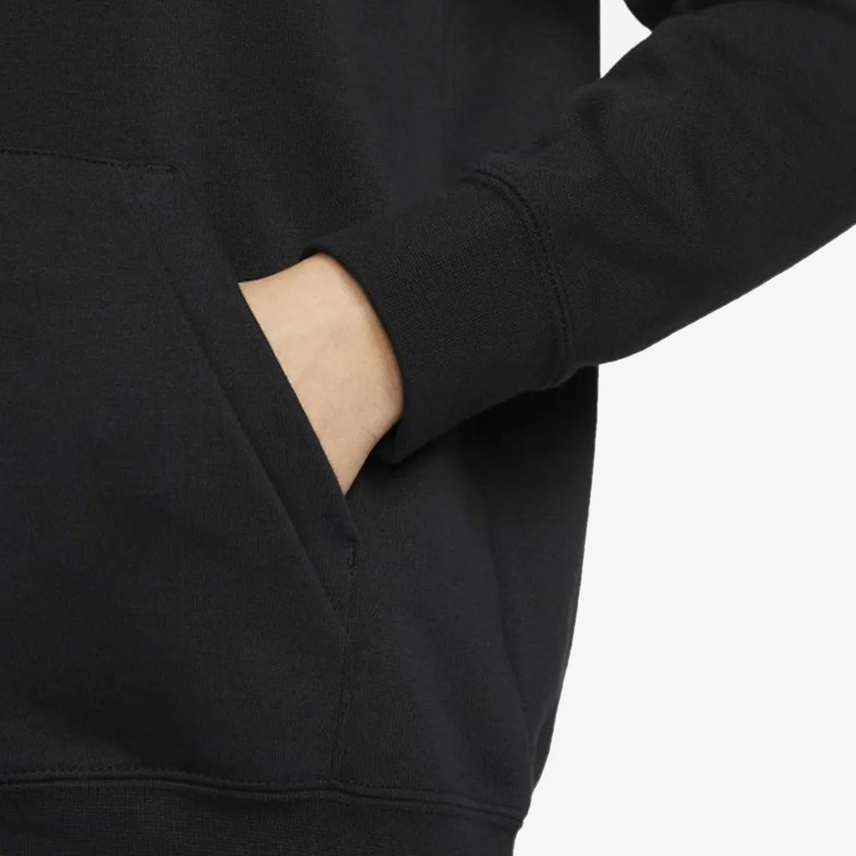 NIKE Majica s kapuljačom s patentom W NSW CLUB FLC FZ HOODIE STD 