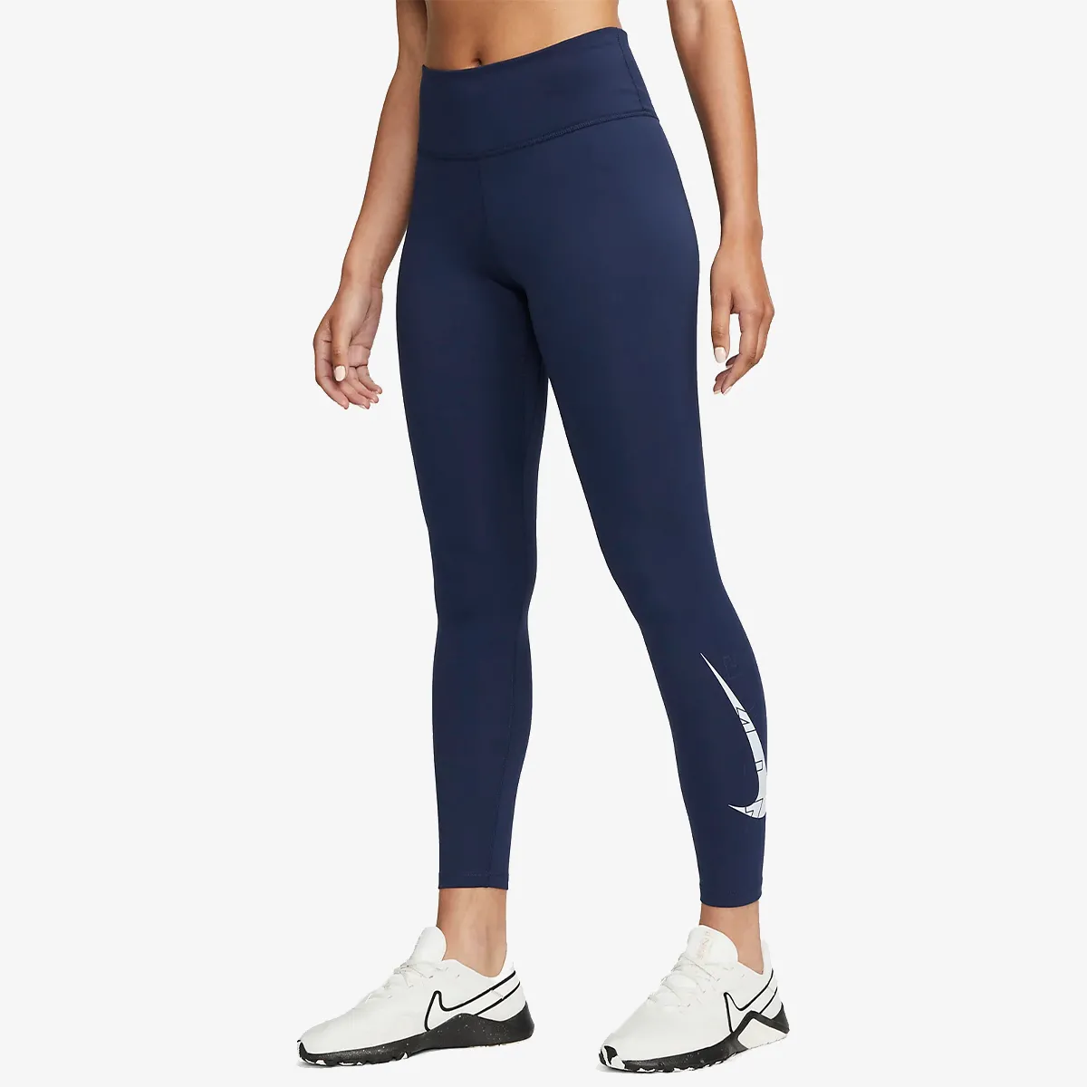 NIKE Tajice W NK ONE DF MR GRX 7/8 TGHT 