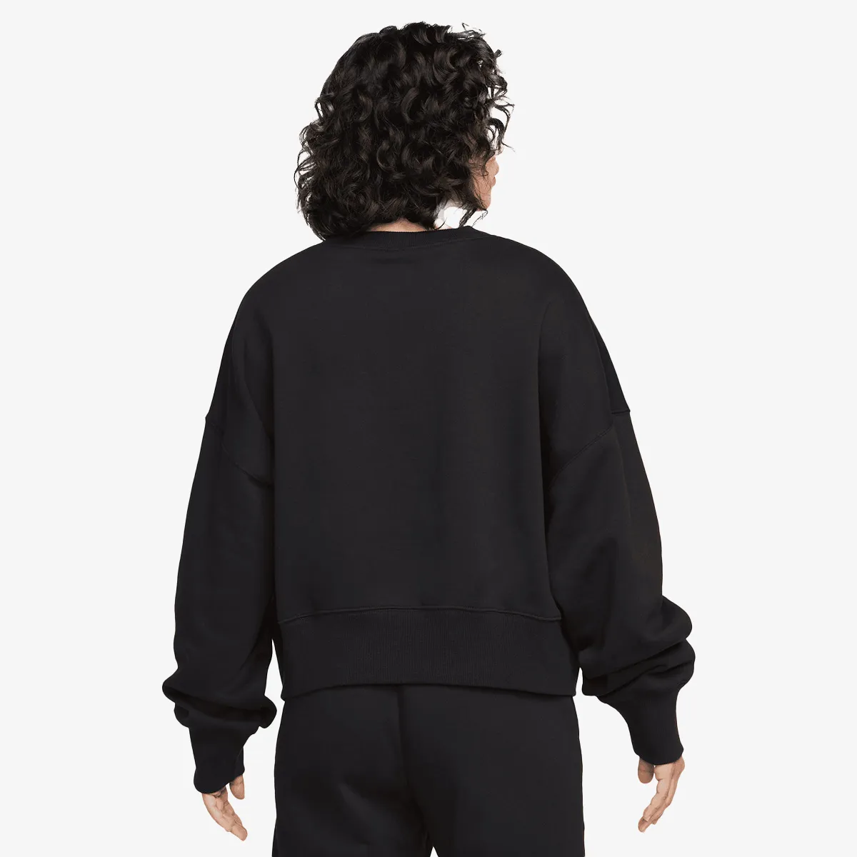 NIKE Majica bez kragne W NSW PHNX FLC CREW OOS 