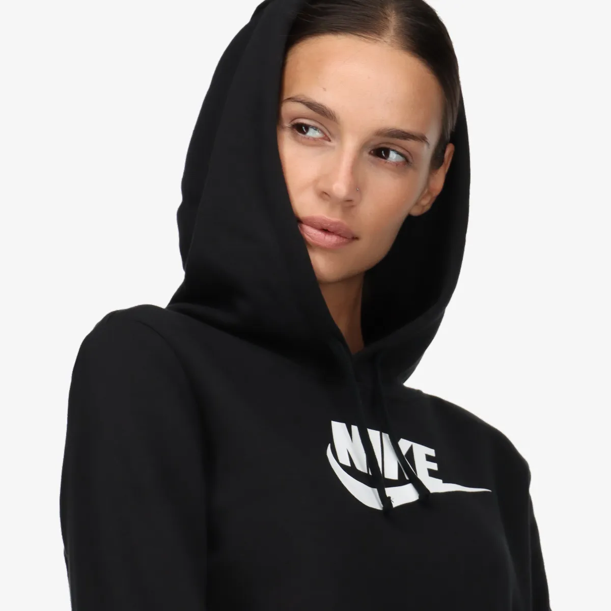 NIKE Majica s kapuljačom W NSW CLUB FLC GX PO HDY STD 