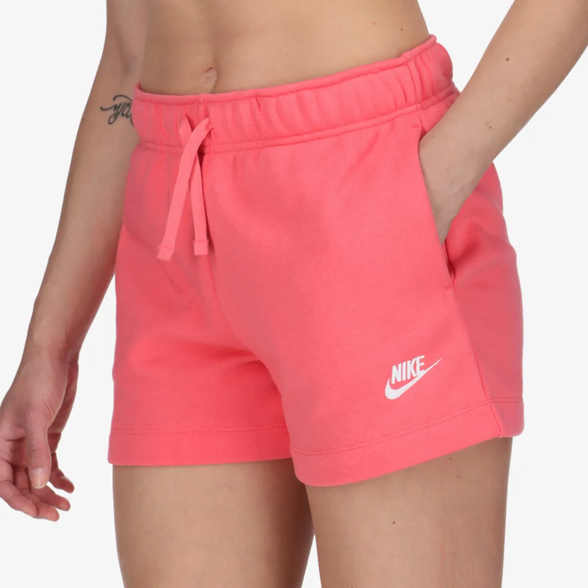 NIKE Kratke hlače W NSW CLUB FLC MR SHORT 