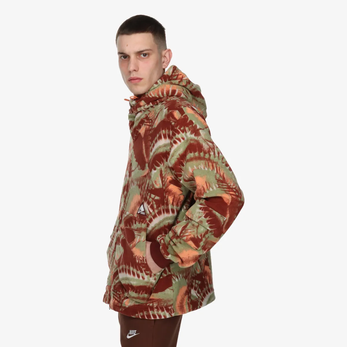 NIKE Majica s kapuljačom s patentom KI M NK HOODIE FZ 