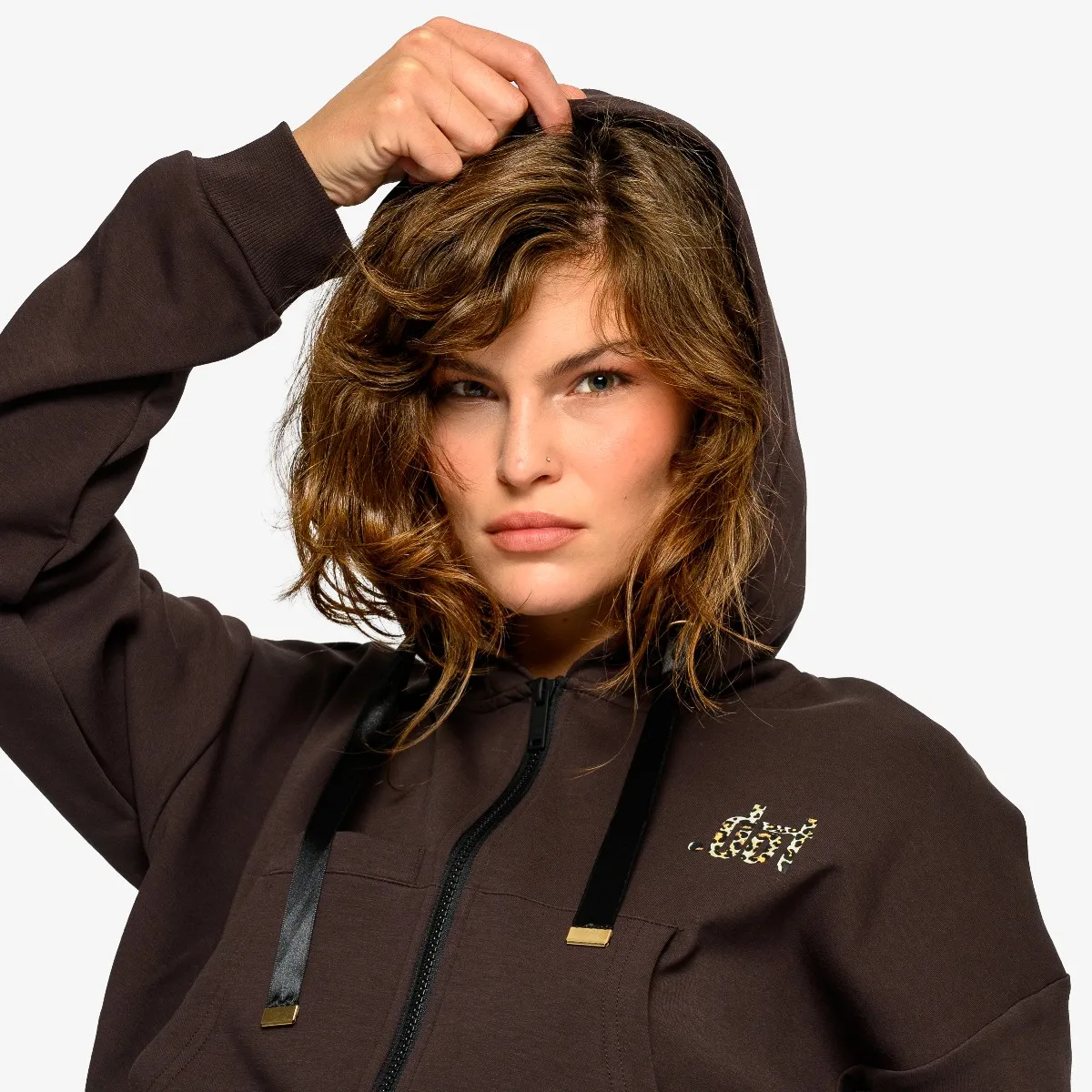 DOT Majica s kapuljačom s patentom DOT LADIES FULL ZIP HOODY