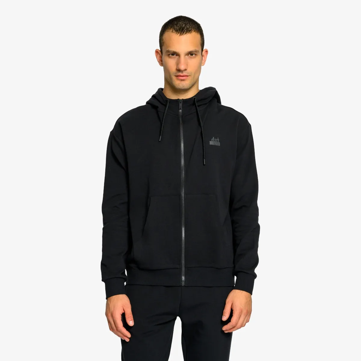 DOT Majica s kapuljačom s patentom DOT UNISEX FULL ZIP HOODY