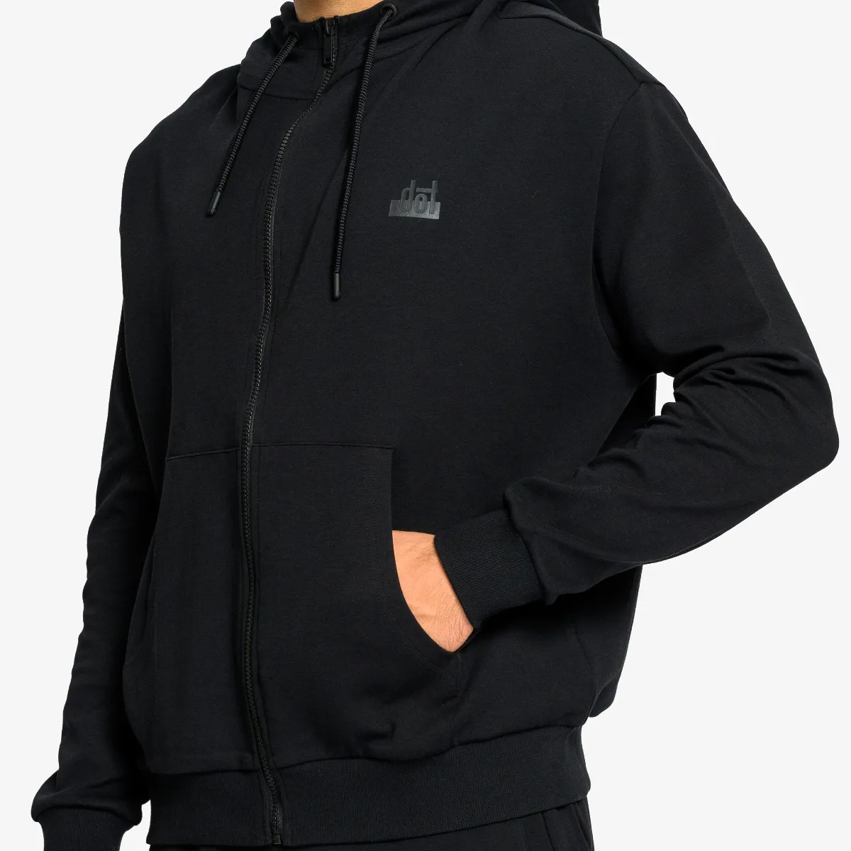 DOT Majica s kapuljačom s patentom DOT UNISEX FULL ZIP HOODY 