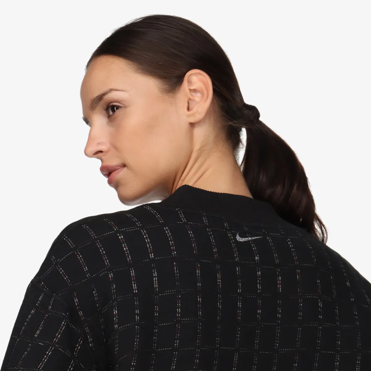 NIKE Majica bez kragne W NY TF LUXE COZY FLC CREW 
