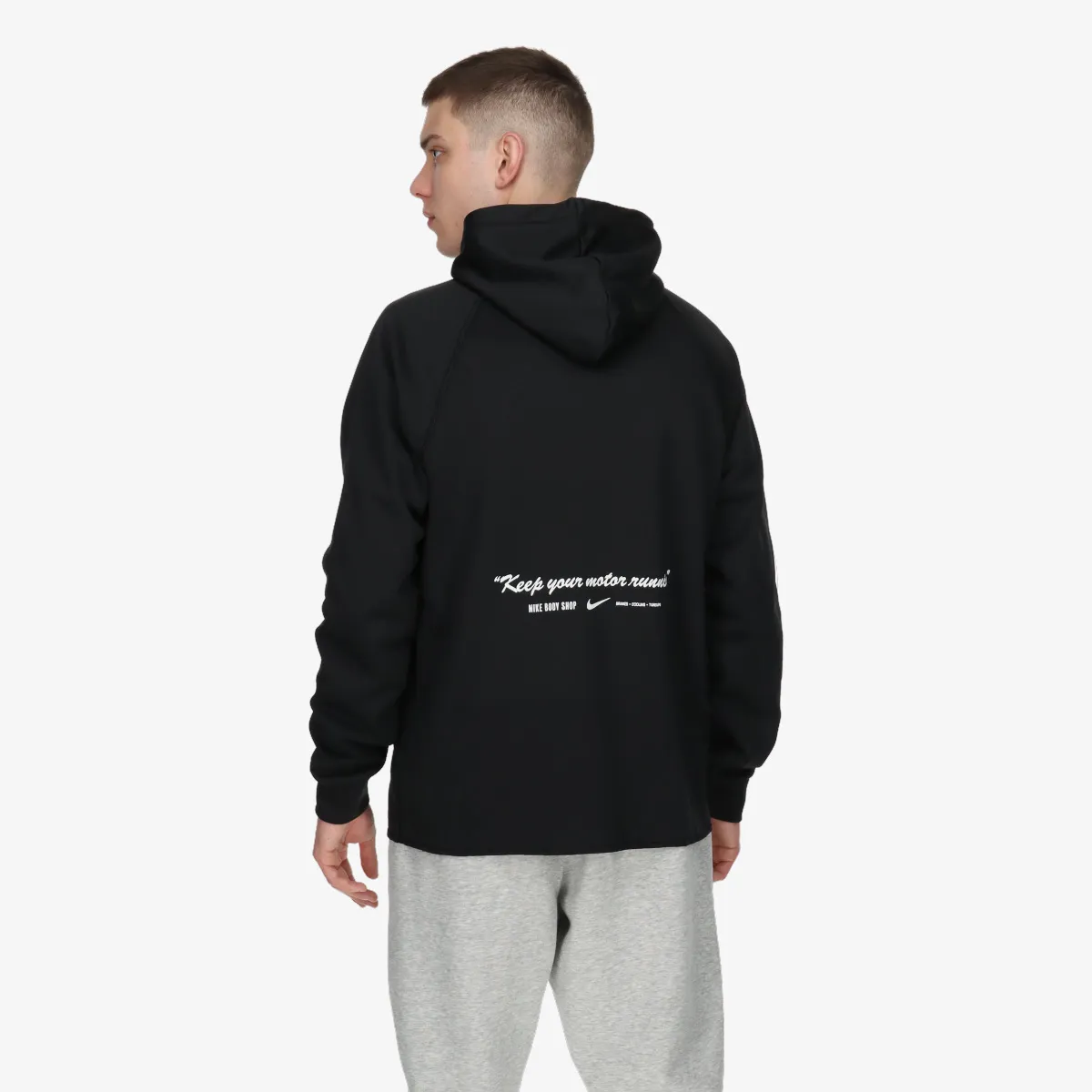 NIKE Majica s kapuljačom M NK TF FLEECE TOP DYE 