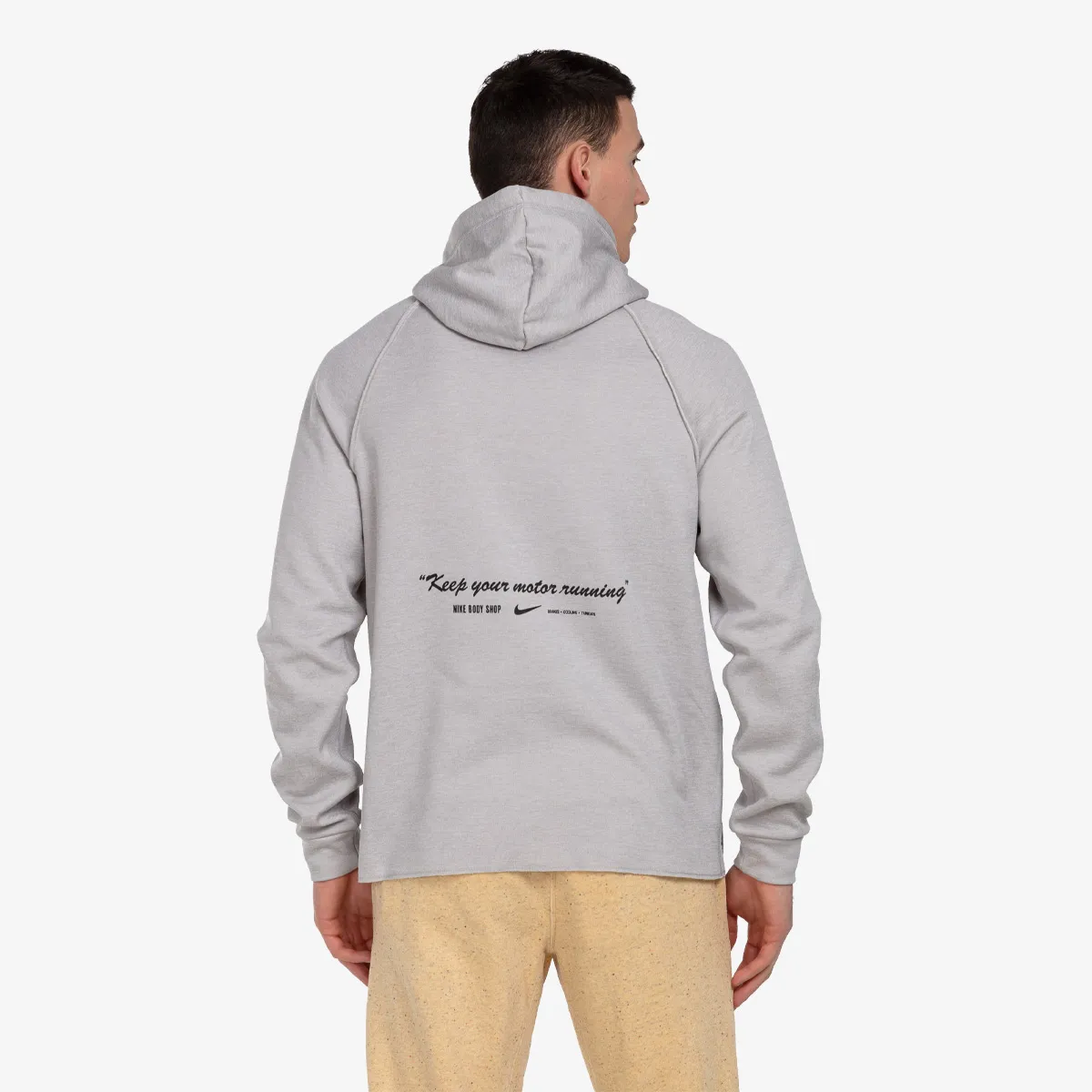 NIKE Majica s kapuljačom M NK TF FLEECE TOP DYE 