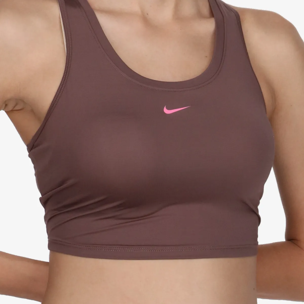 NIKE Top i majica bez rukava W NK ONE DF CROP TANK NVLTY 