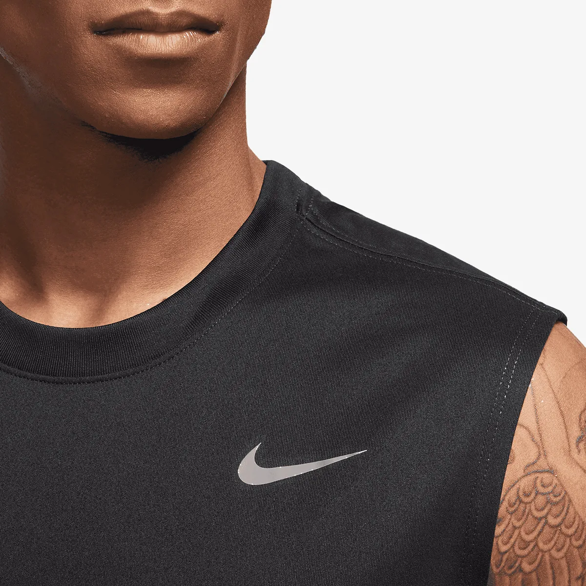 NIKE Top i majica bez rukava M NK DF TEE RLGD SL RESET 