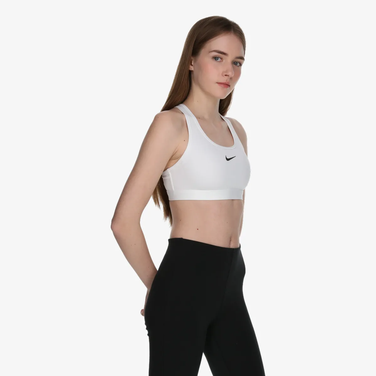 NIKE Sportski grudnjak W NK DF SWSH MED SPT BRA 