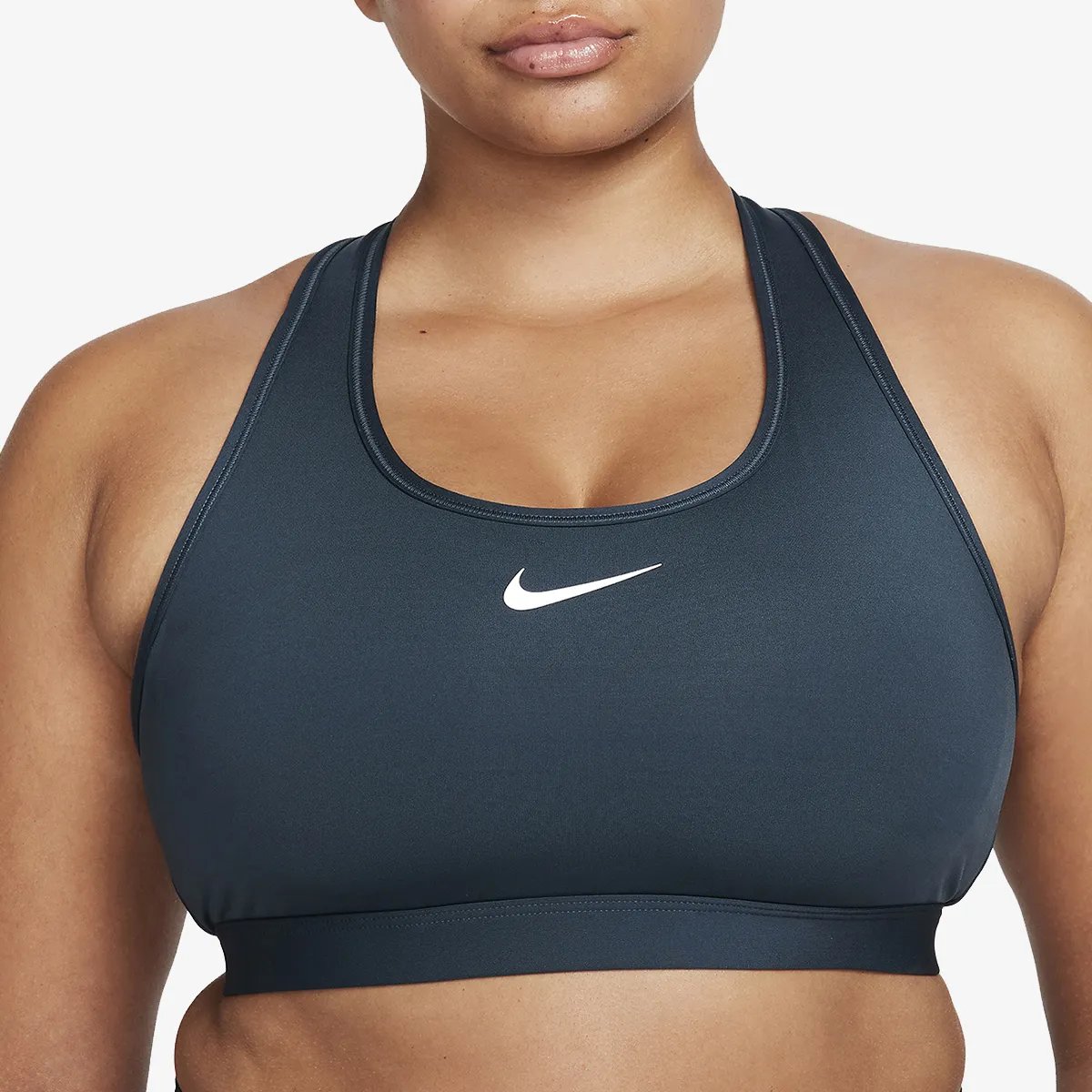 NIKE Sportski grudnjak W NK SWSH MED SPT BRA 