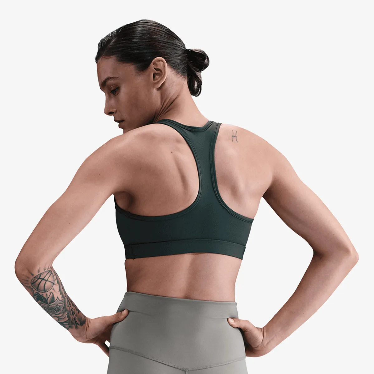 NIKE Sportski grudnjak W NK SWSH MED SPT BRA 