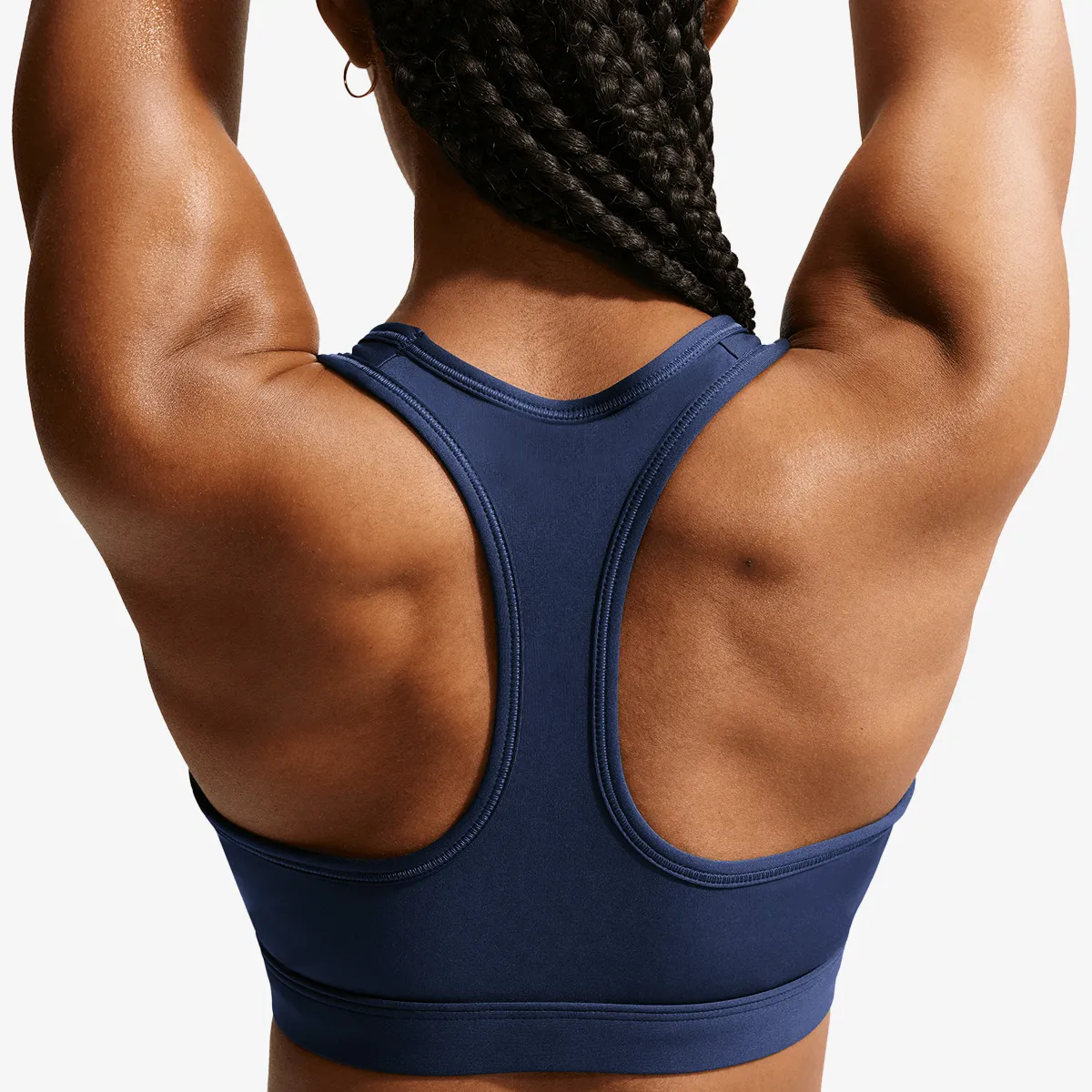 NIKE Sportski grudnjak W NK SWSH MED SPT BRA 