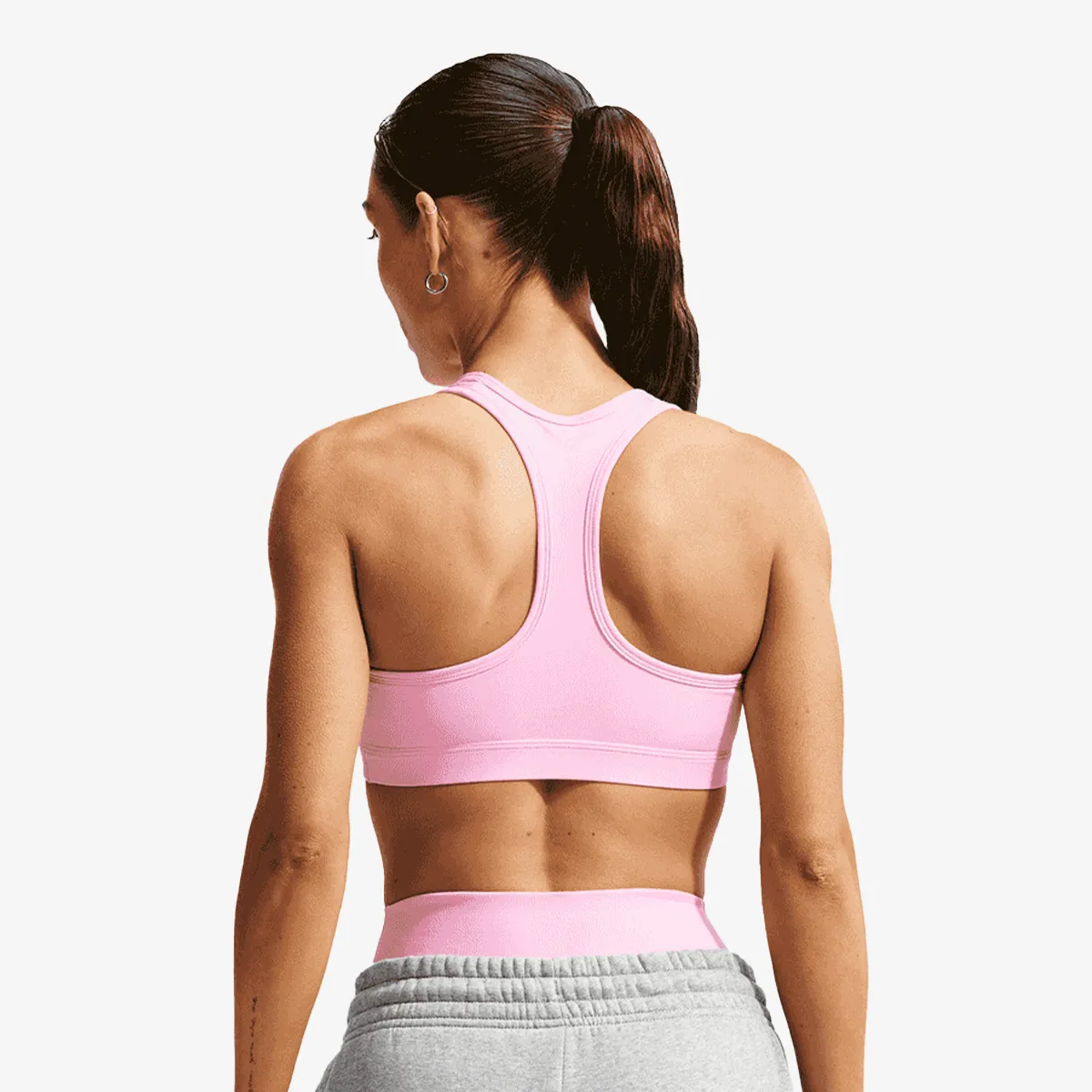 NIKE Sportski grudnjak W NK SWSH MED SPT BRA 