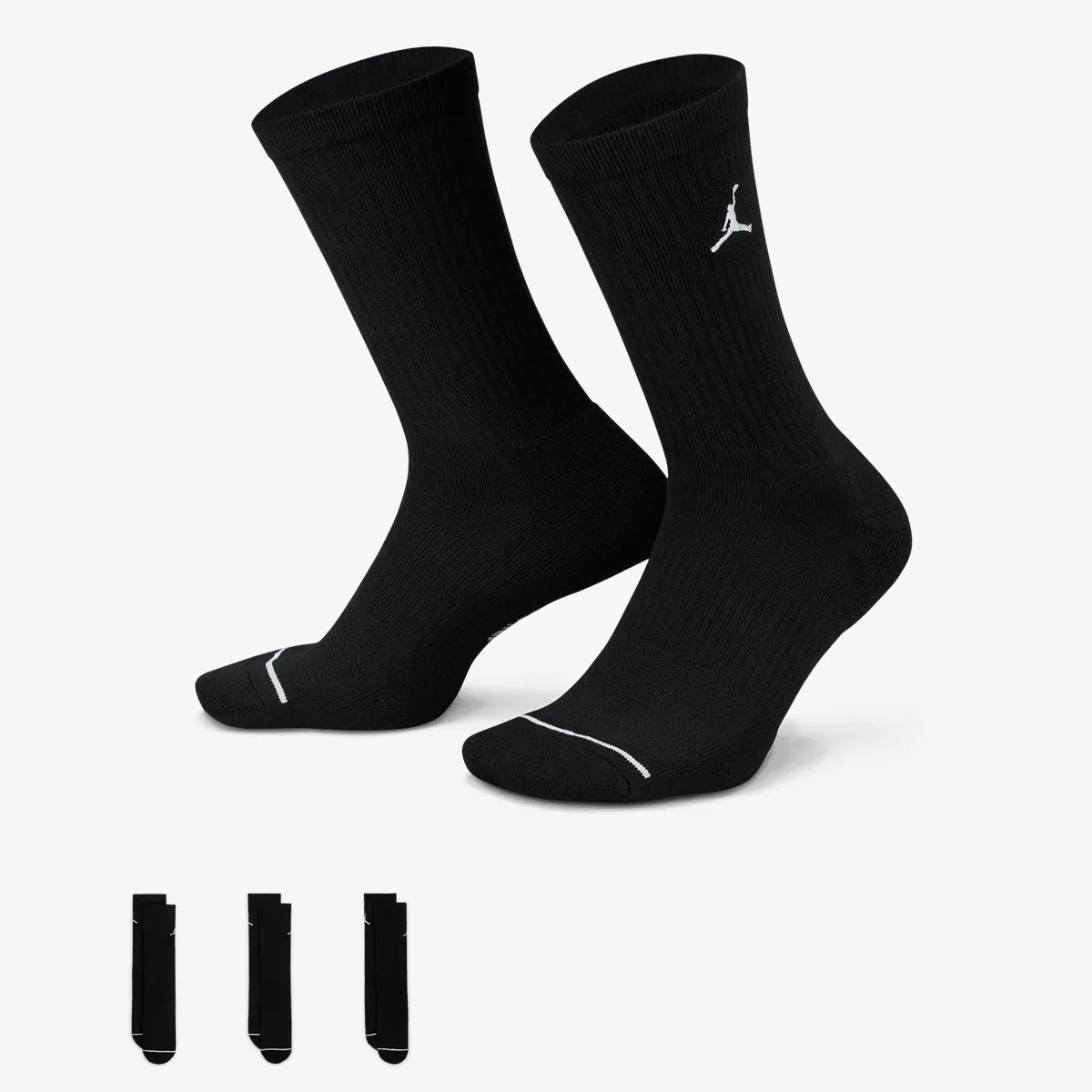 NIKE Čarape U J EVERYDAY CUSH POLY CREW 3PR -  144 